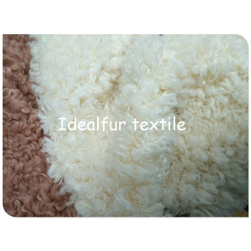 Super Curly Polyester Long Fake Fur